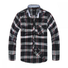 Stain Resistant Versatile Casual Men's Checkered Shirt